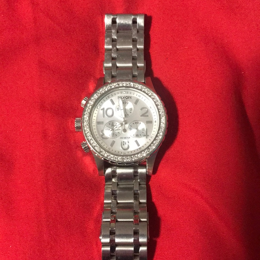 Bling Nixon watch